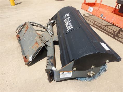 best skid steer angle broom|sweeper attachments for skid steer.